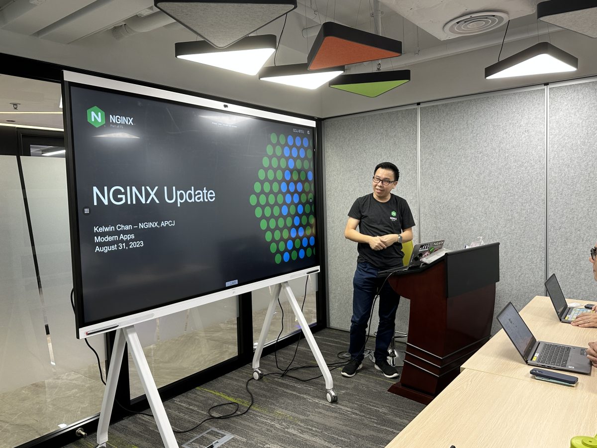 Kelwin Chan, NGINX Regional Channel Director (APAC)