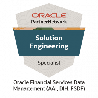 Oracle Financial Services Data Management (AAI, DIH,FSDF) Solution Engineer Specialist